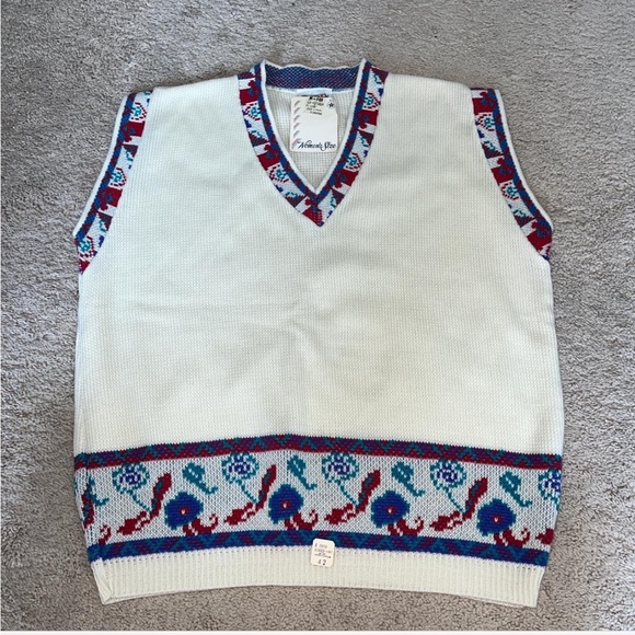 Brand new! Vintage Fortune Knits Sweater Vest - Picture 2 of 5